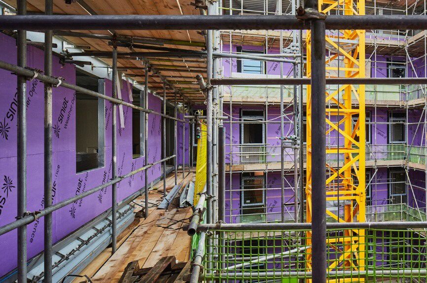 Pareti esterne del sistema costruttivo Grandi Build
