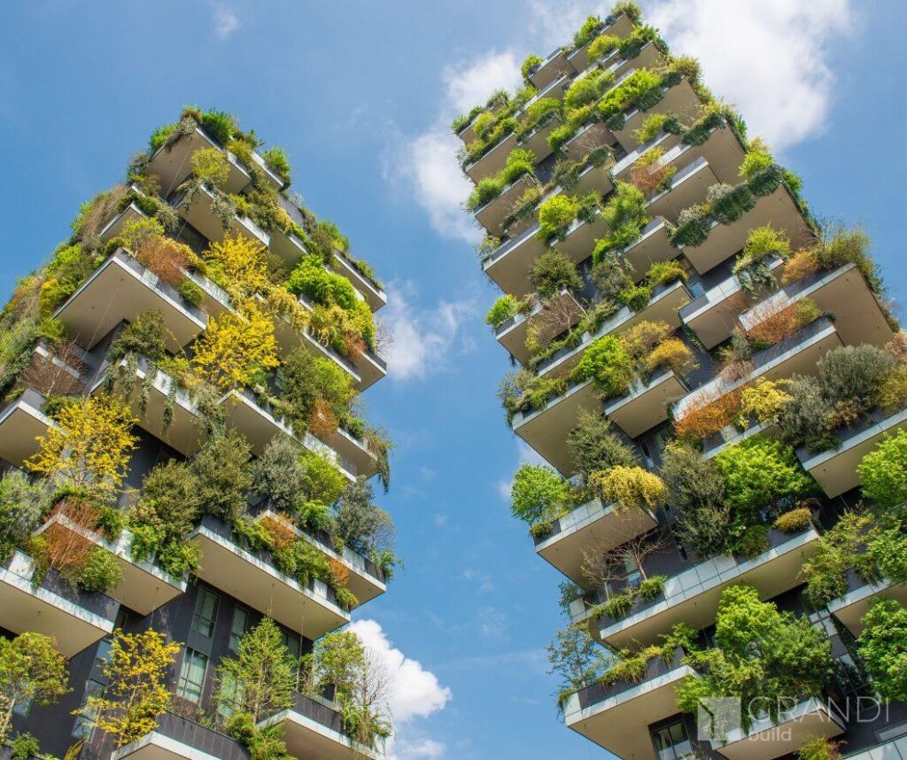 Gli edifici conosciuti come Bosco Verticale a Milano Porta Nuova